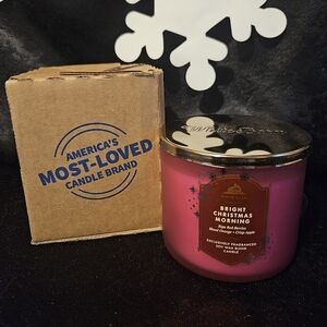 White Barn Bright Christmas Morning 3 Wick Candle